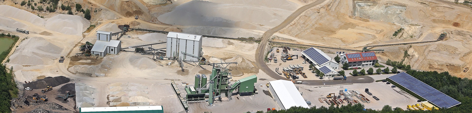 Sand, Kies, Verfüllgruben und Deponien